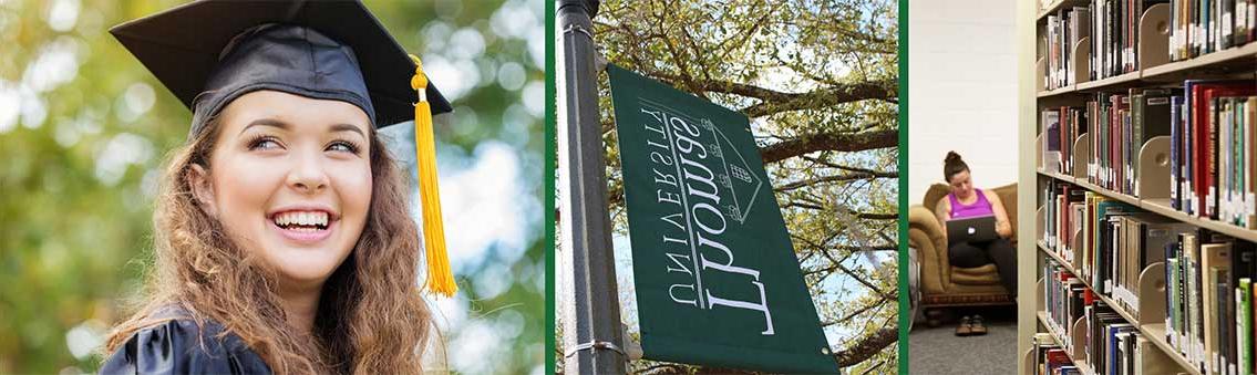 Thomas University library - banner - graduate